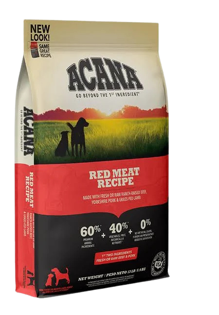 Acana Red Meat Recipe 4.5# for Dogs