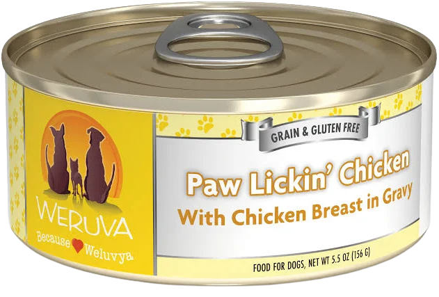 Weruva Paw Lickin Chicken Dog 5.5oz