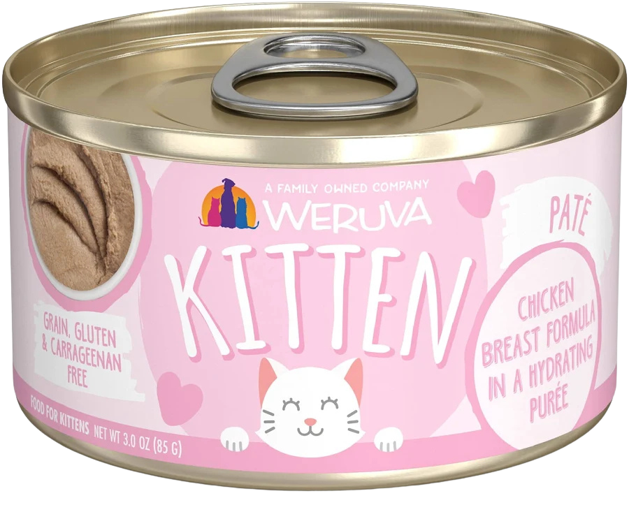 Weruva Cat Kitten Chicken Formula and Hydrating Puree
