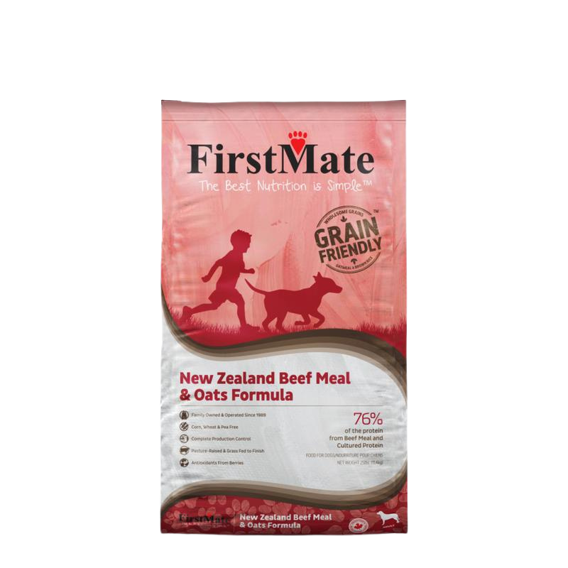 FirstMate NZ Beef/Oats 5# K9