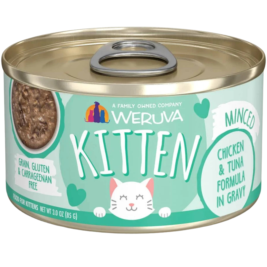 Weruva Kitten Chicken and Tuna in Gravy 3oz
