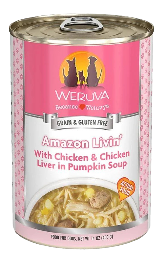 Weruva Amazon Livin' 14oz for Dogs