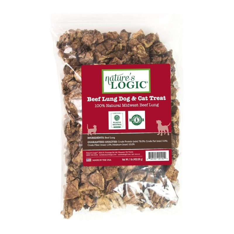 Nature's Logic Beef Lung Treats 3.5oz
