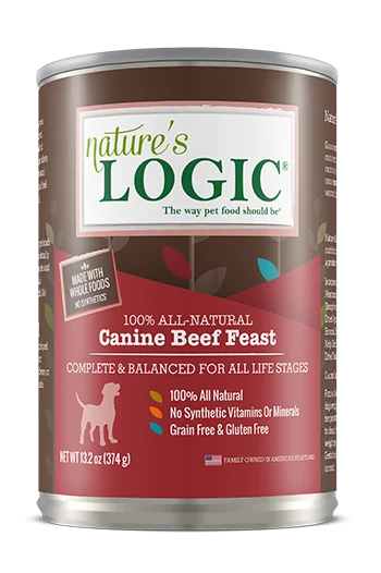 Nature's Logic Canned Beef K9
