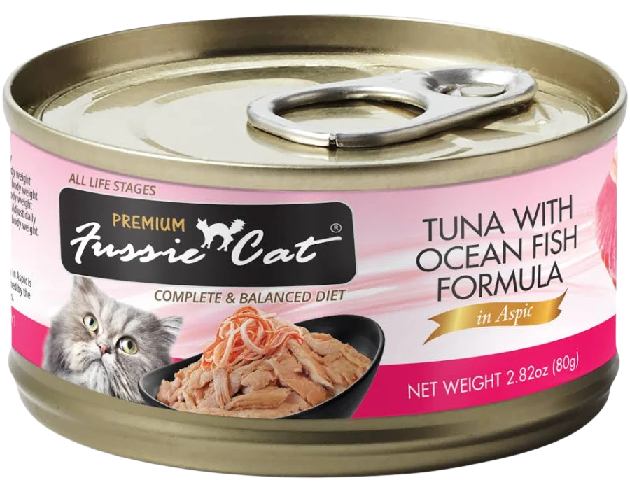 Fussie Cat Tuna & Ocean Fish Formula 2.82oz