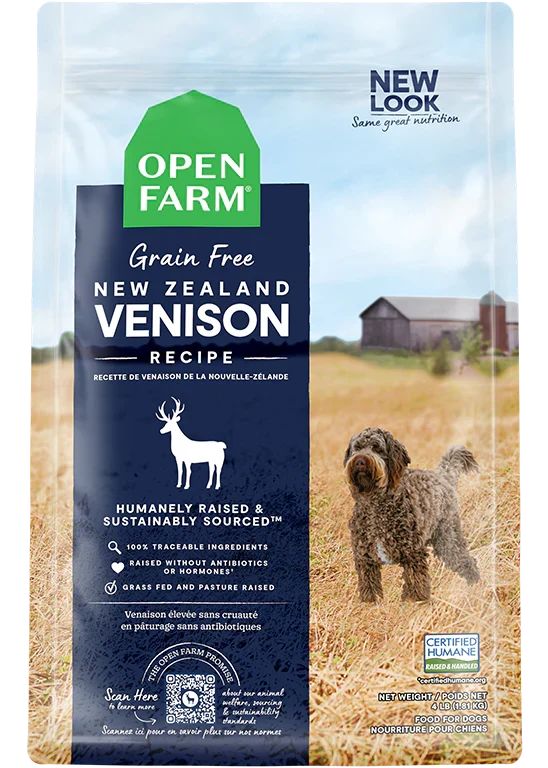 Open Farm GF Venison 22#