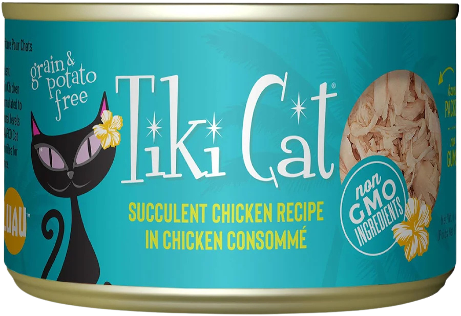 TIKI Cat Puka Puka Chicken Recipe 6oz