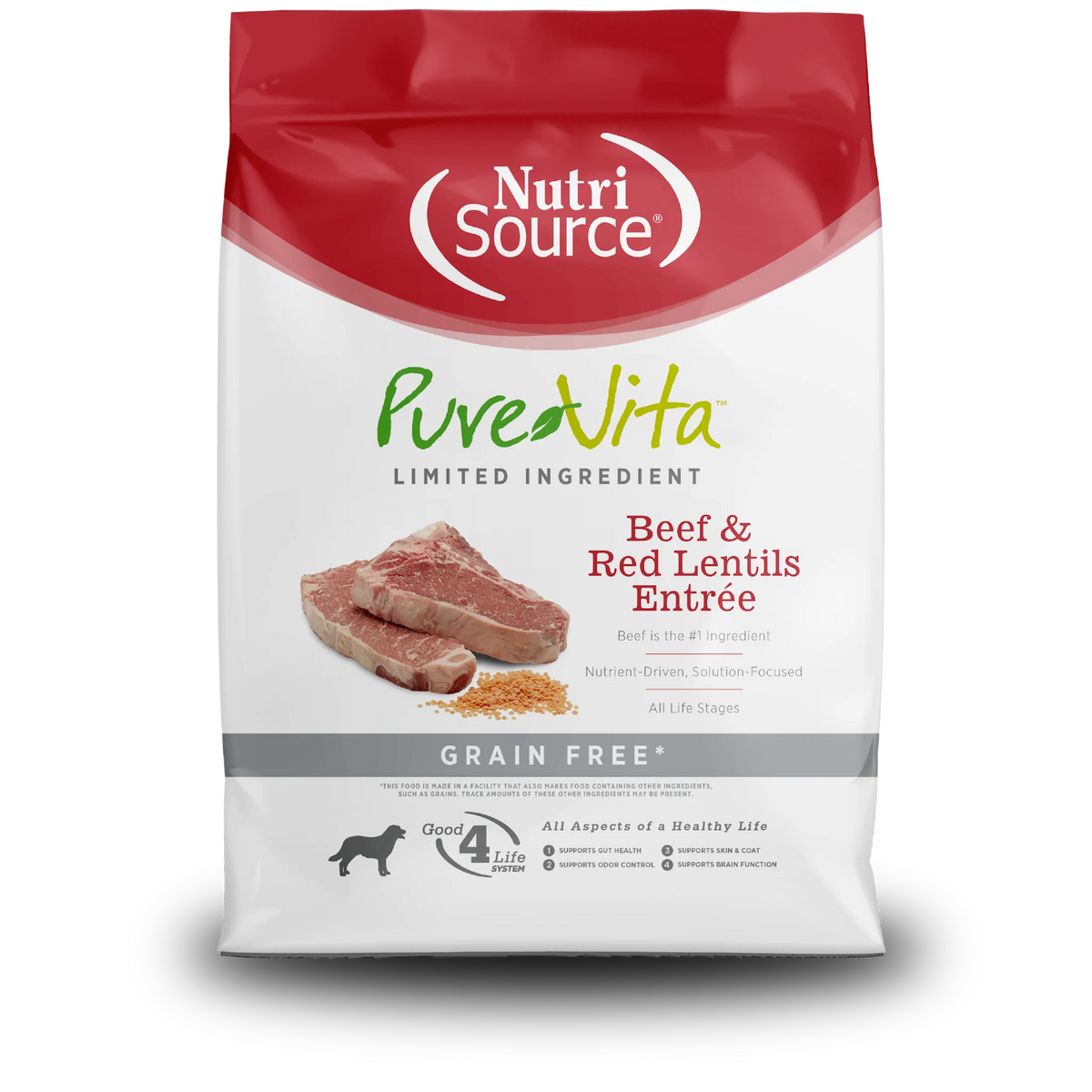 PureVita Beef/Lentil 12# K9