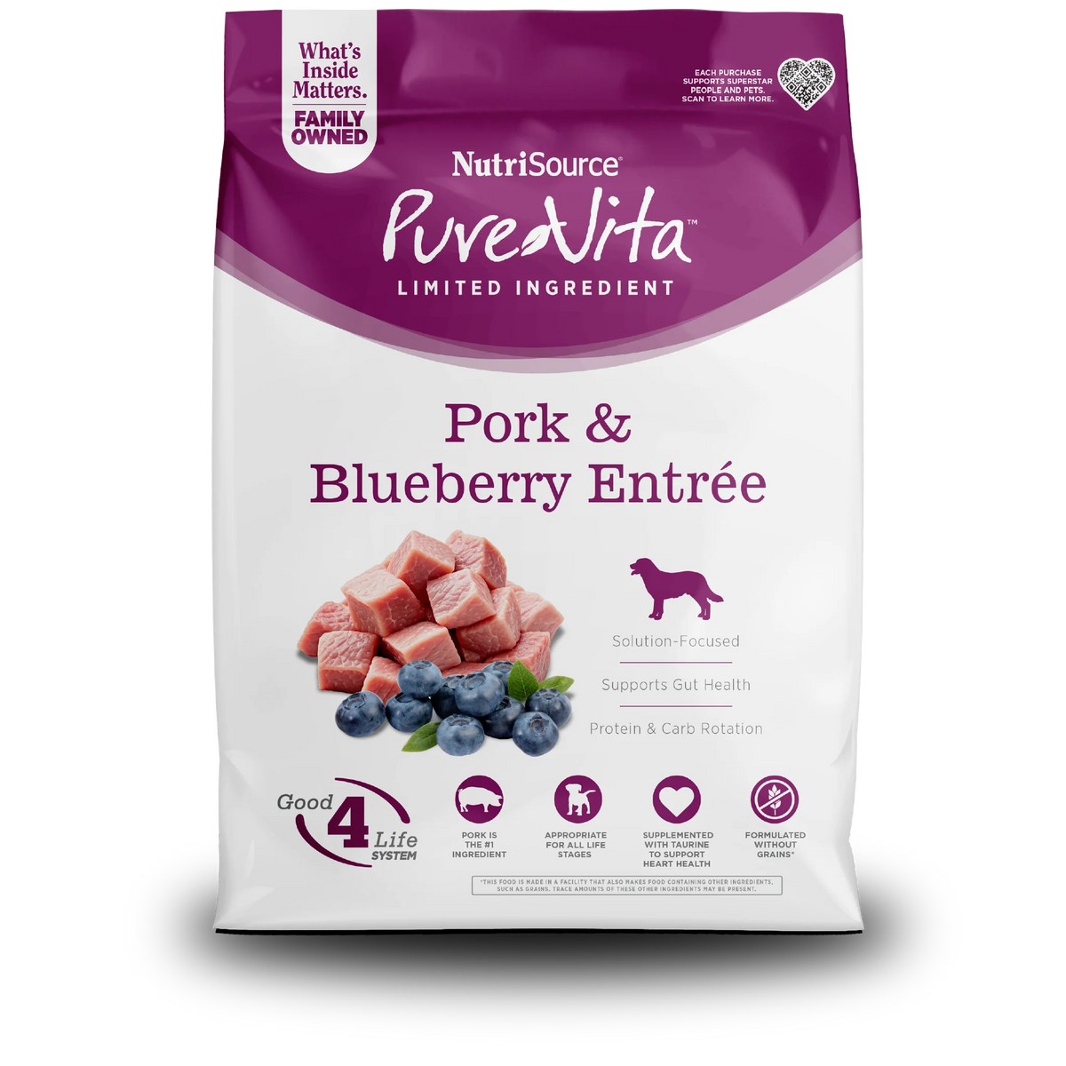 PureVita Pork/Blueberry 25#