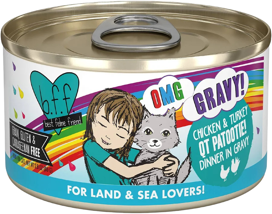 Weruva BFF OMG QT Patootie 2.8oz for Cats