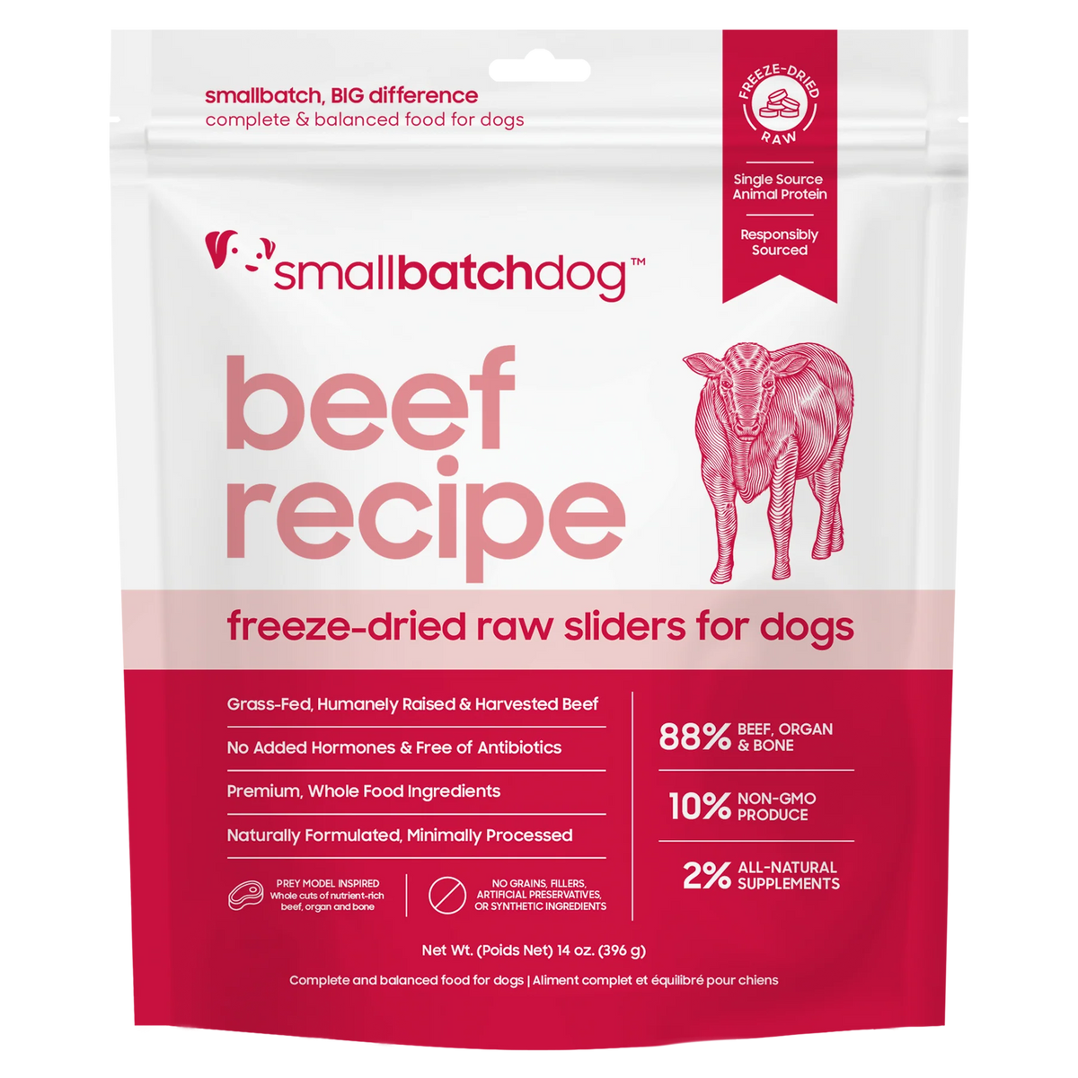 Small Batch Freeze-Dried Beef 14oz