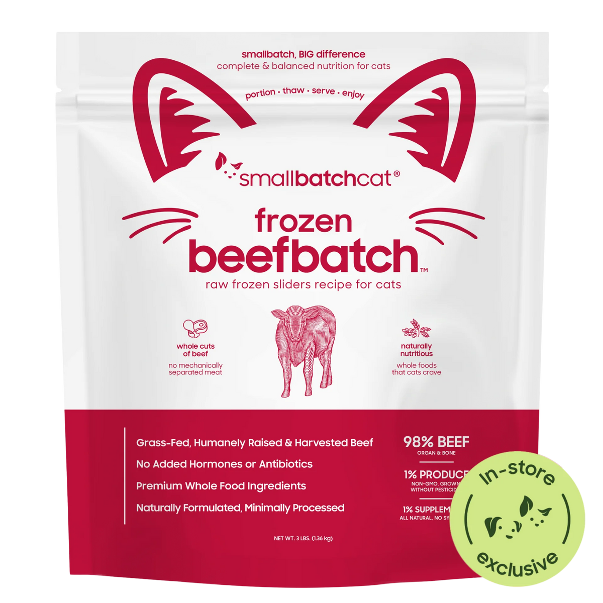 Small Batch Beef Cat 3#