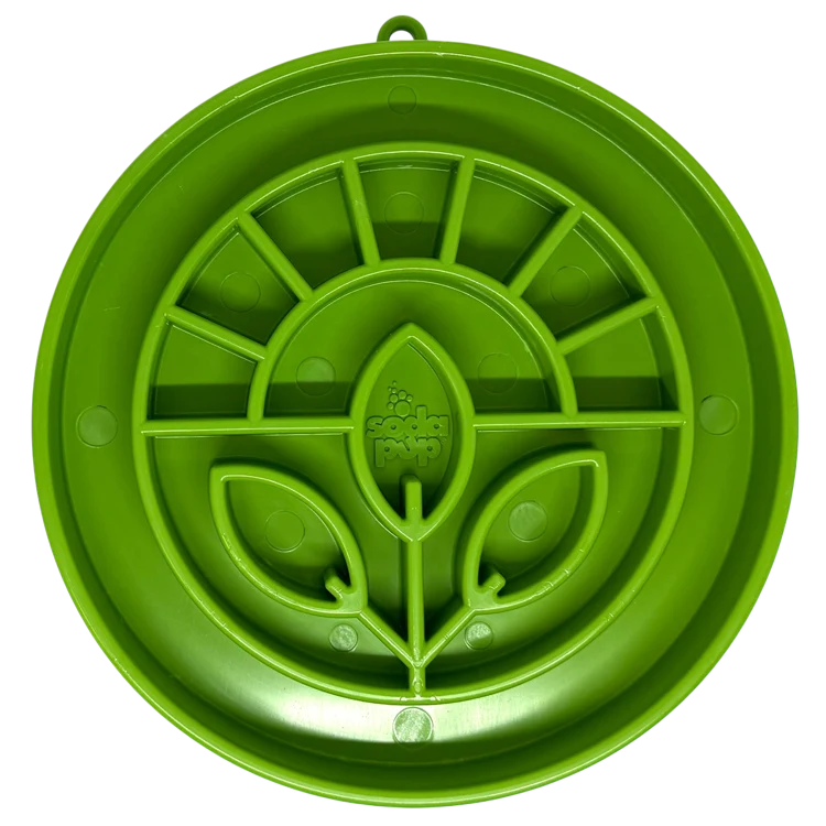 SodaPup eTray Garden Design Enrichment Tray Green