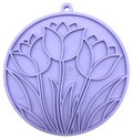 SodaPup eMat Tulip Purple Enrichment Mat