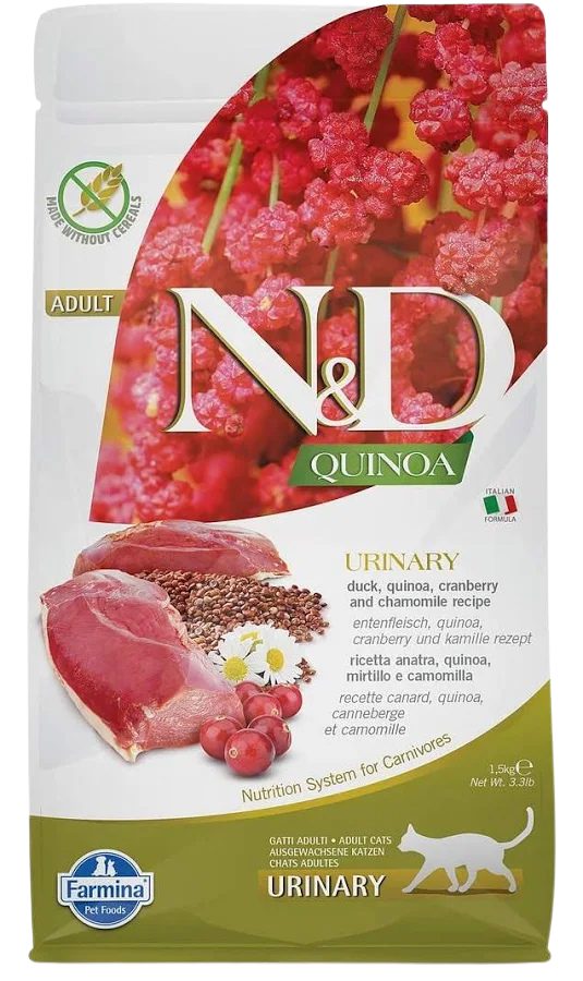 Farmina N&D Quinoa Urinary Duck Formula 3.3#