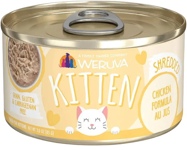 Weruva Cat Kitten Chicken Au Jus 3oz