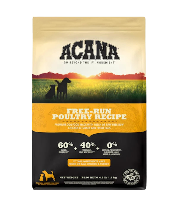 Acana Free Run Poultry 4.5# For Dog