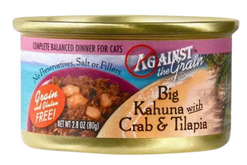 Against the Grain Crab & Tilapia 3oz for Cats