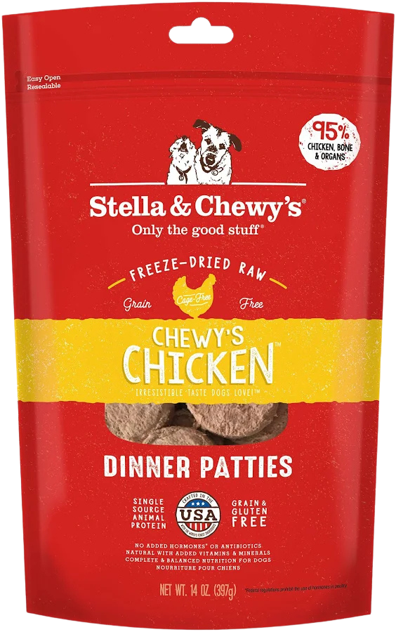 Stella & Chewy's Freeze Dried Chicken 14oz for Dogs