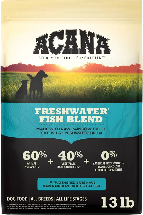 Acana Freshwater Fish 13# for Dogs