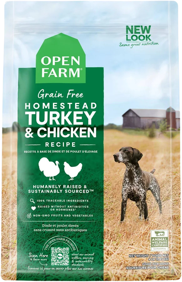Open Farm Grain Free Turkey & Chicken 12# for Dogs