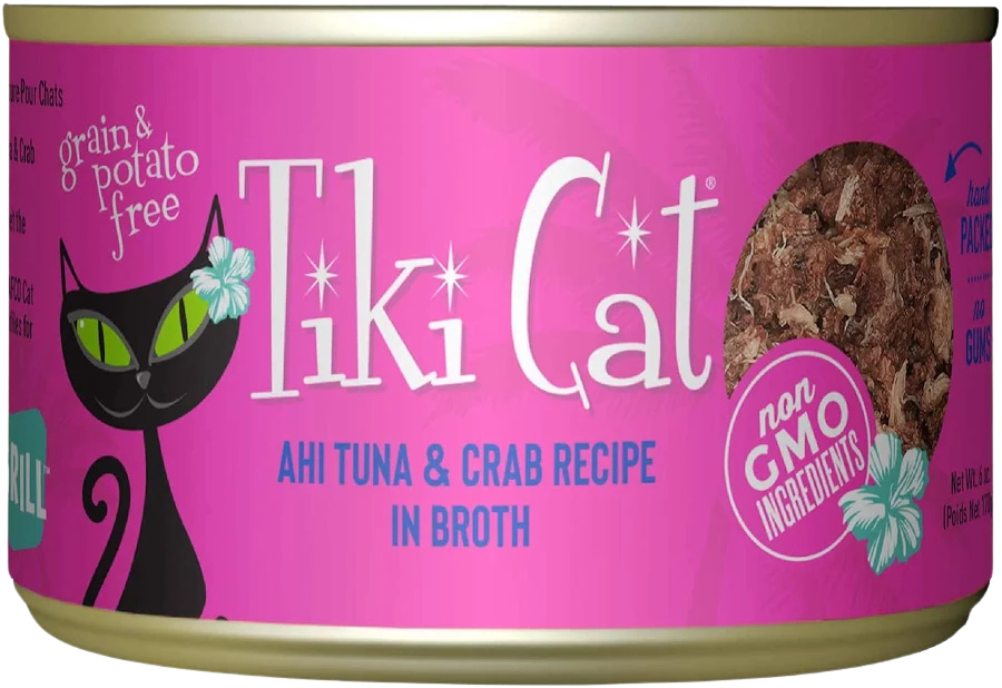 Tiki Cat Tuna & Crab Gril 6oz