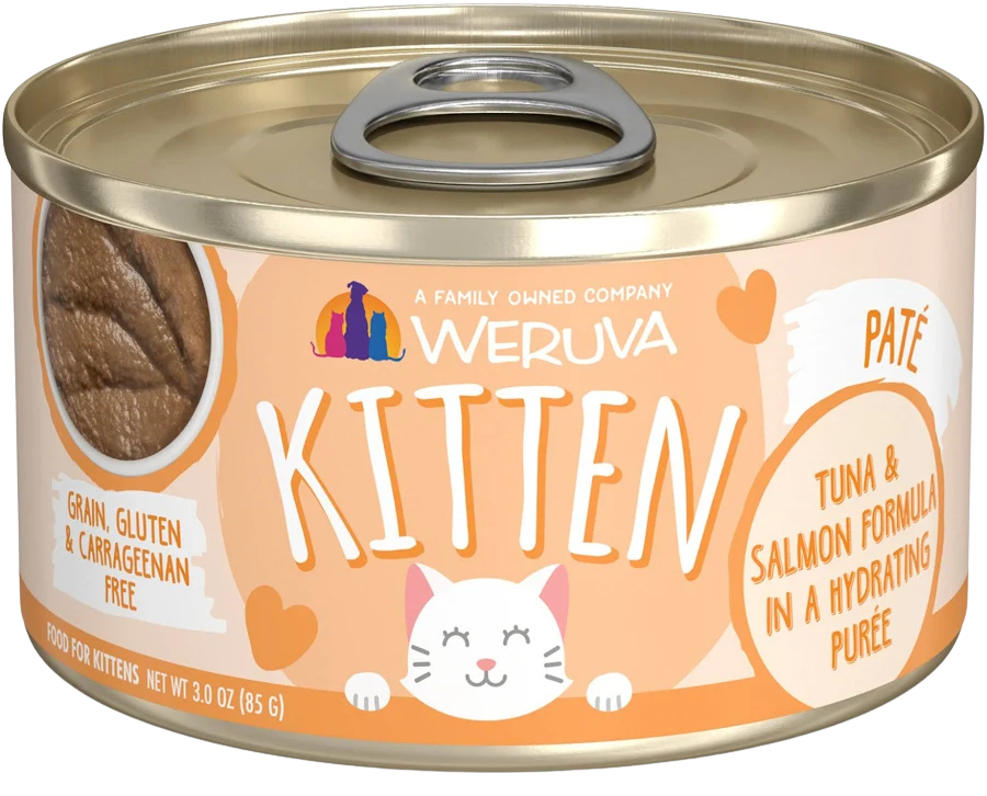 Weruva Cat Kitten Tuna and Salmon 3oz