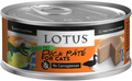 Lotus Cat Pate Duck 5.3oz for Cats