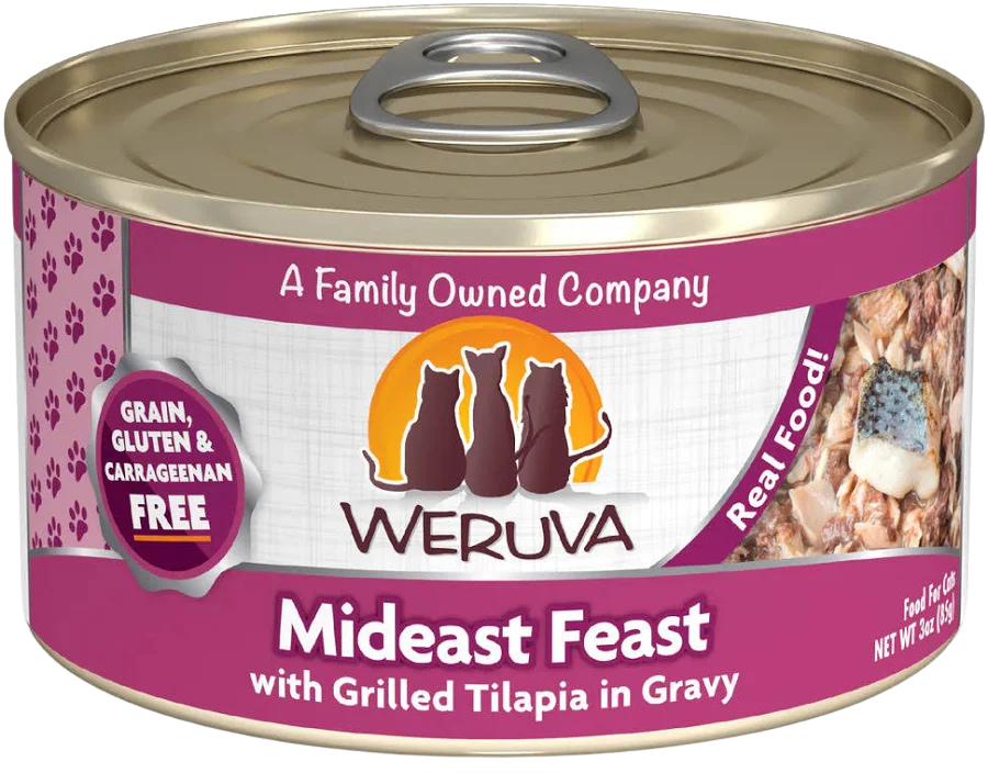 Weruva Mideast Feast 3oz for Cats