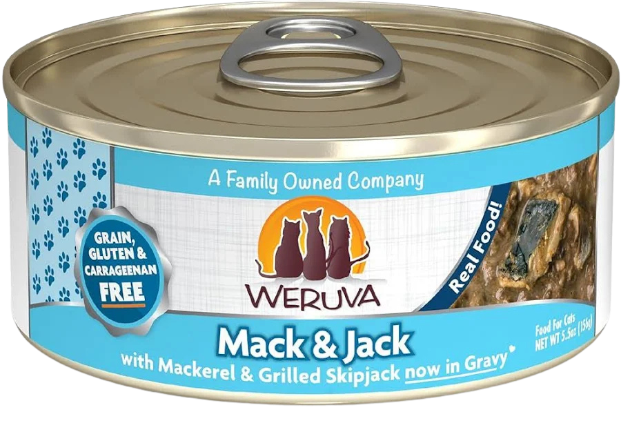 Weruva Mack & Jack 5.5oz for Cats