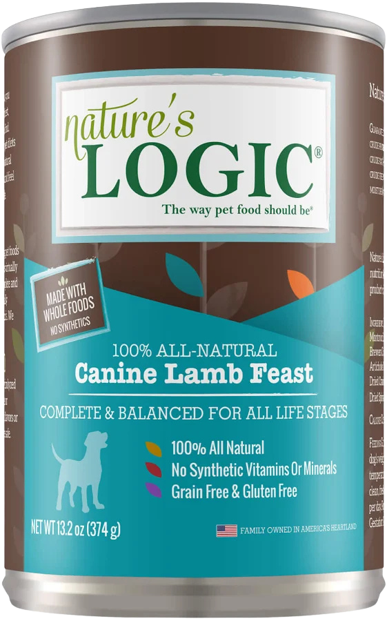 Nature's Logic Lamb 13.2oz for Dogs