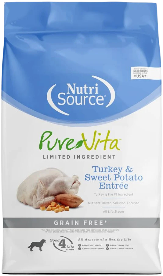 PureVita Turkey & Sweet Potato 25# for Dogs
