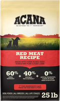 Acana Red Meat Recipe 25# for Dogs