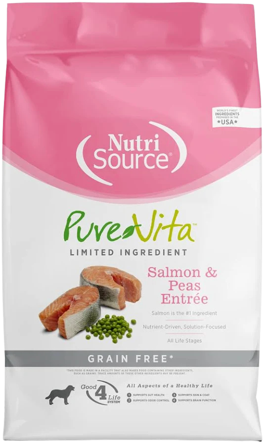 PureVita Salmon & Peas 12# for Dogs