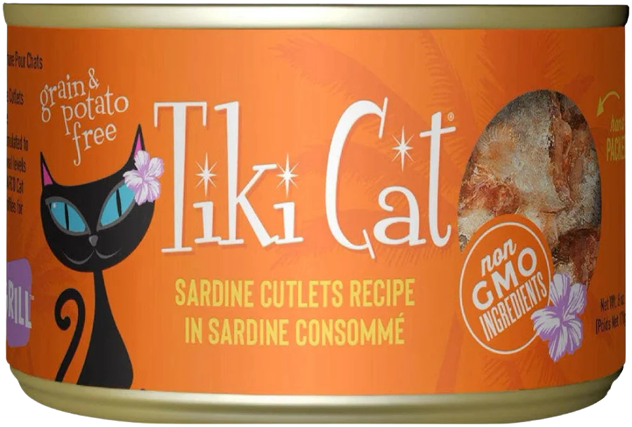 Tiki Cat Grill Tahiti Sardine Recipe 6oz