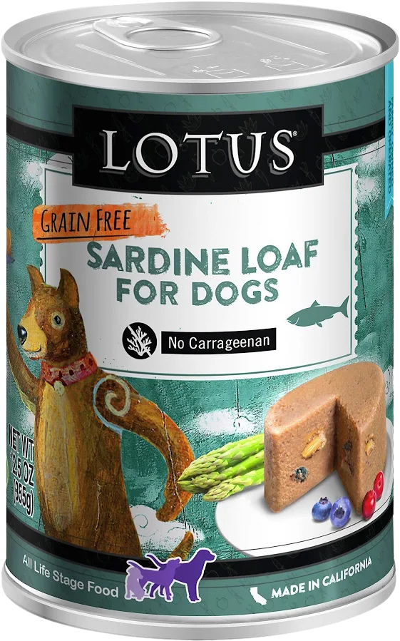 Lotus Sardine Loaf 12oz for Dogs