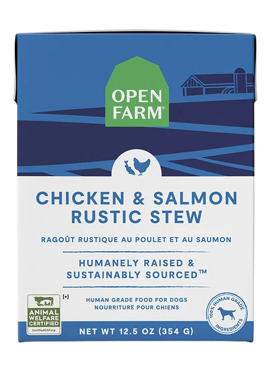 Open Farm Chicken & Salmon Stew for Dogs